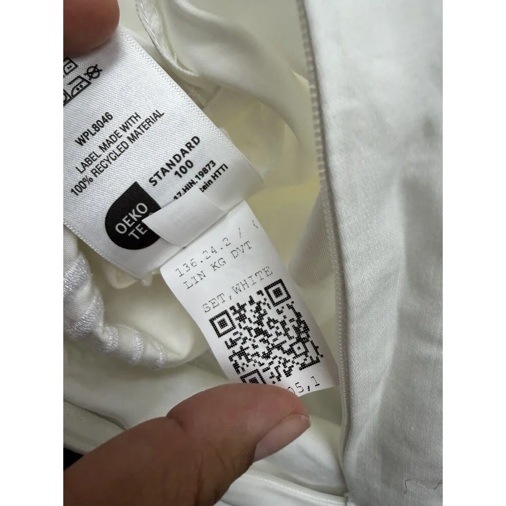 Hotel Collection Linea 680 Thread Count Supima KING Duvet Cover + 2 KING Shams